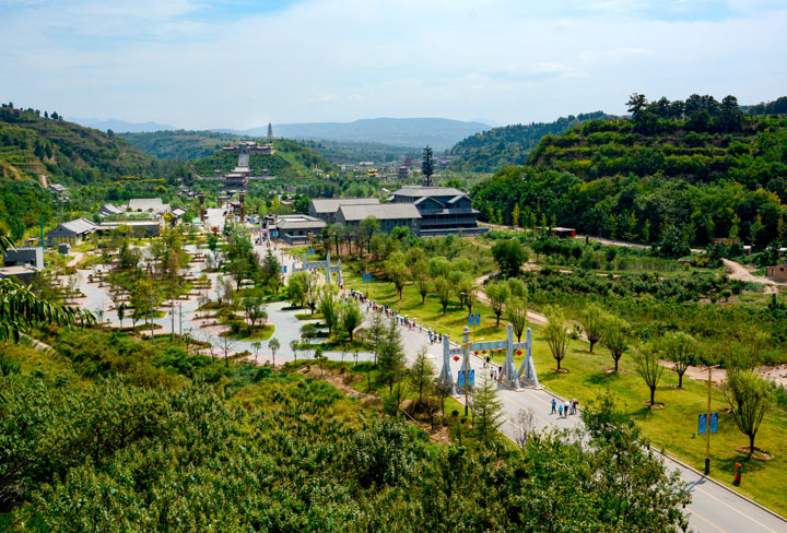 渭南桃花源民俗文化园景区